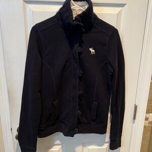 Abercrombie & Fitch Black Utility Jacket